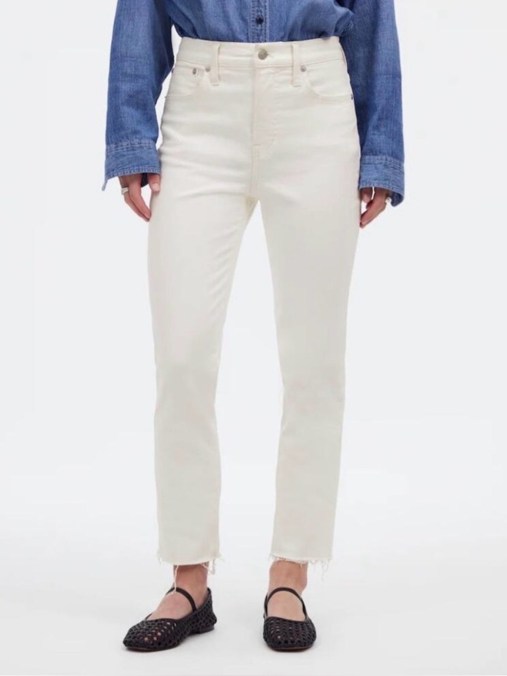 Madewell “The Perfect Vintage” Cropped Jeans